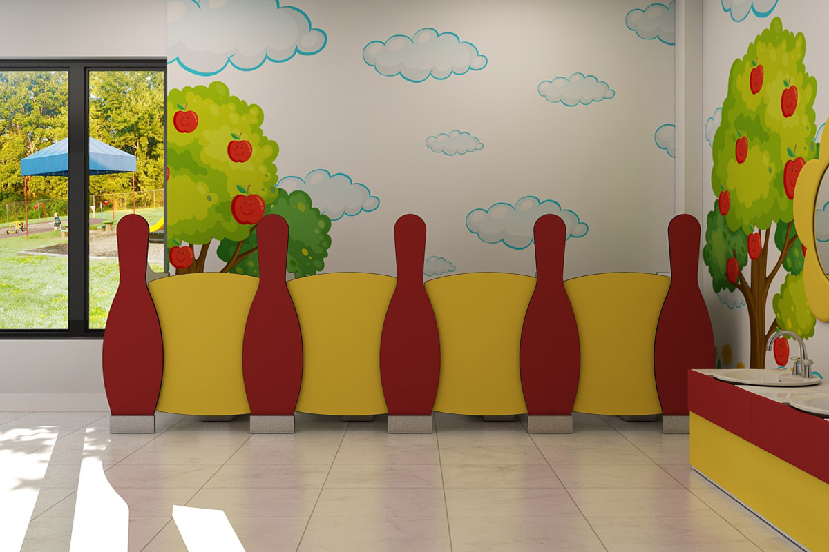 Special cubicles for the most special users – Children :)